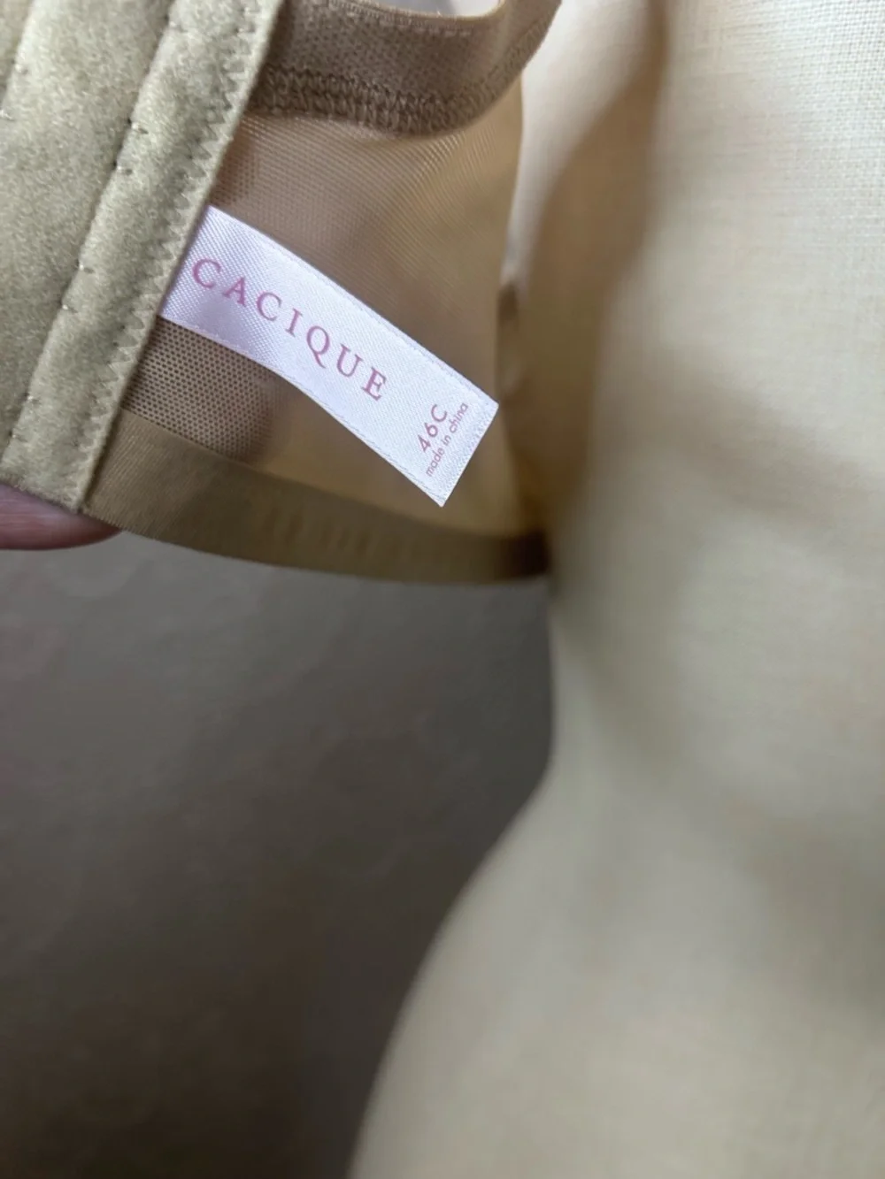 Cacique Nude Full Coverage T-Shirt Bra
